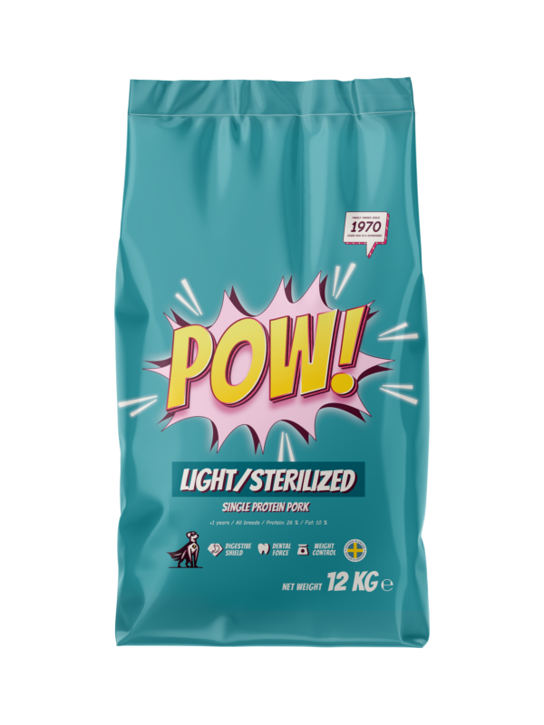 POW! Dog Light Sterilized