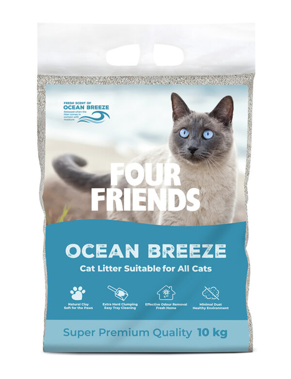 FourFriends Kattsand Ocean Breeze 10kg