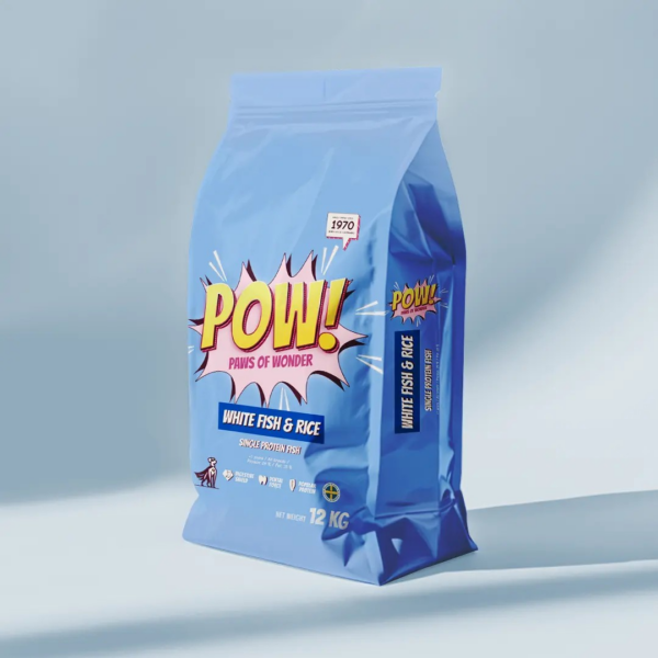 POW! Dog Adult White Fish 12kg