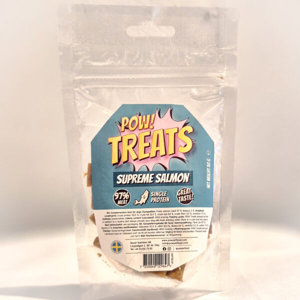 POW! Treats Supreme Salmon 50g